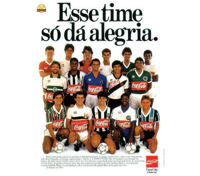 Propaganda da Coca-Cola: Copa União de 1987