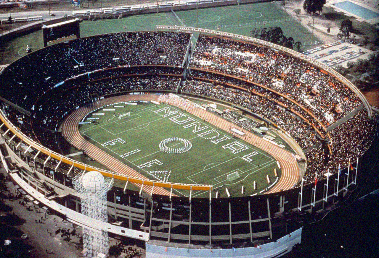 1978 - Estádio Monumental: abertura da Copa