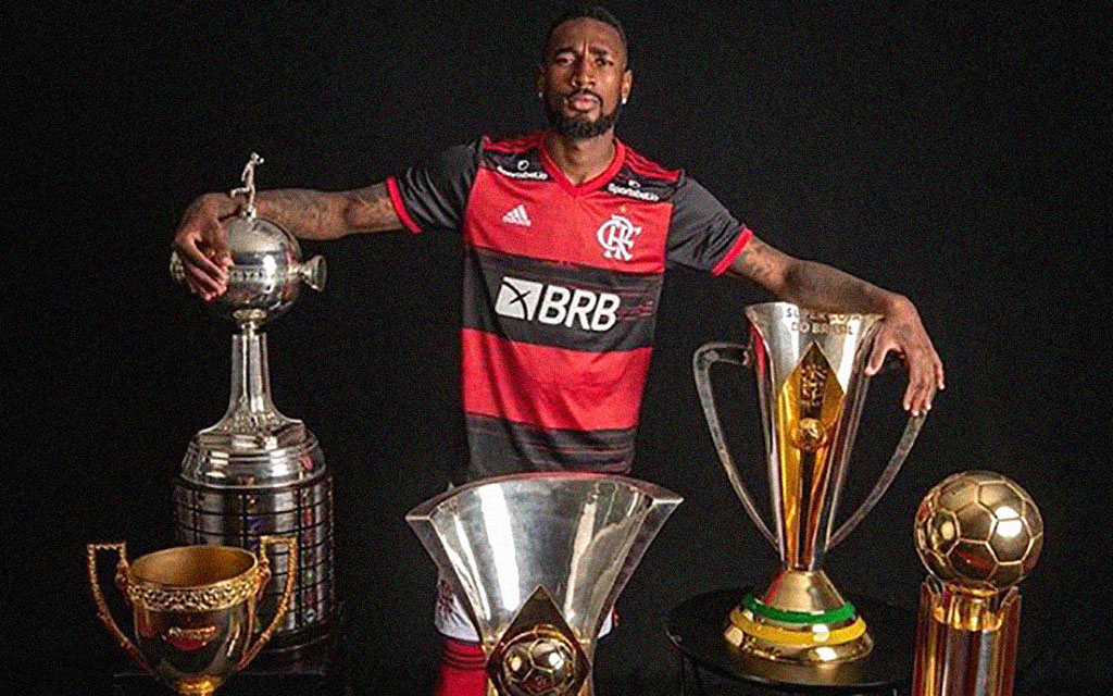 Gerson: colecionador de troféus pelo Flamengo | Foto: divulgação