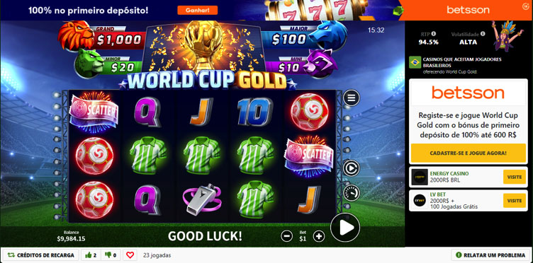 Imagem: World Cup Gold
