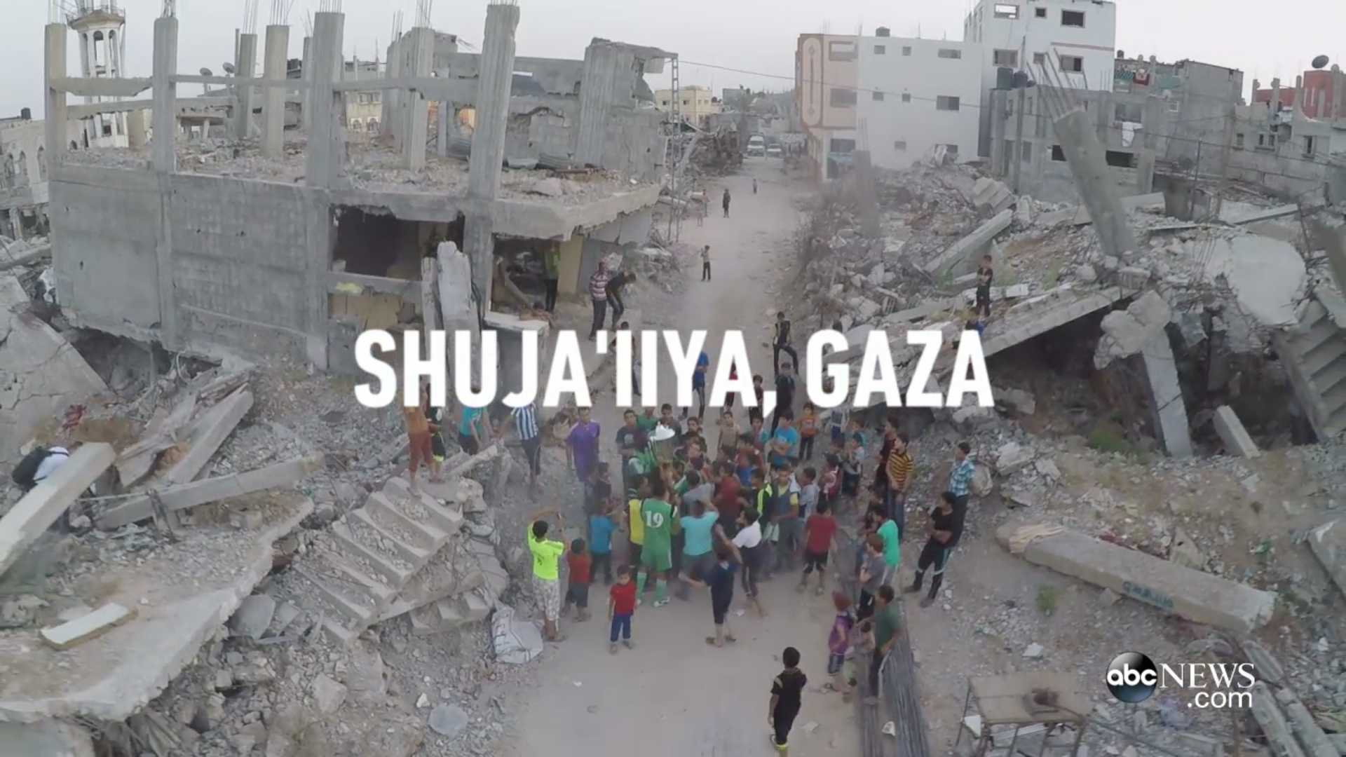 Shuja'iiya, Gaza. Foto: ABC