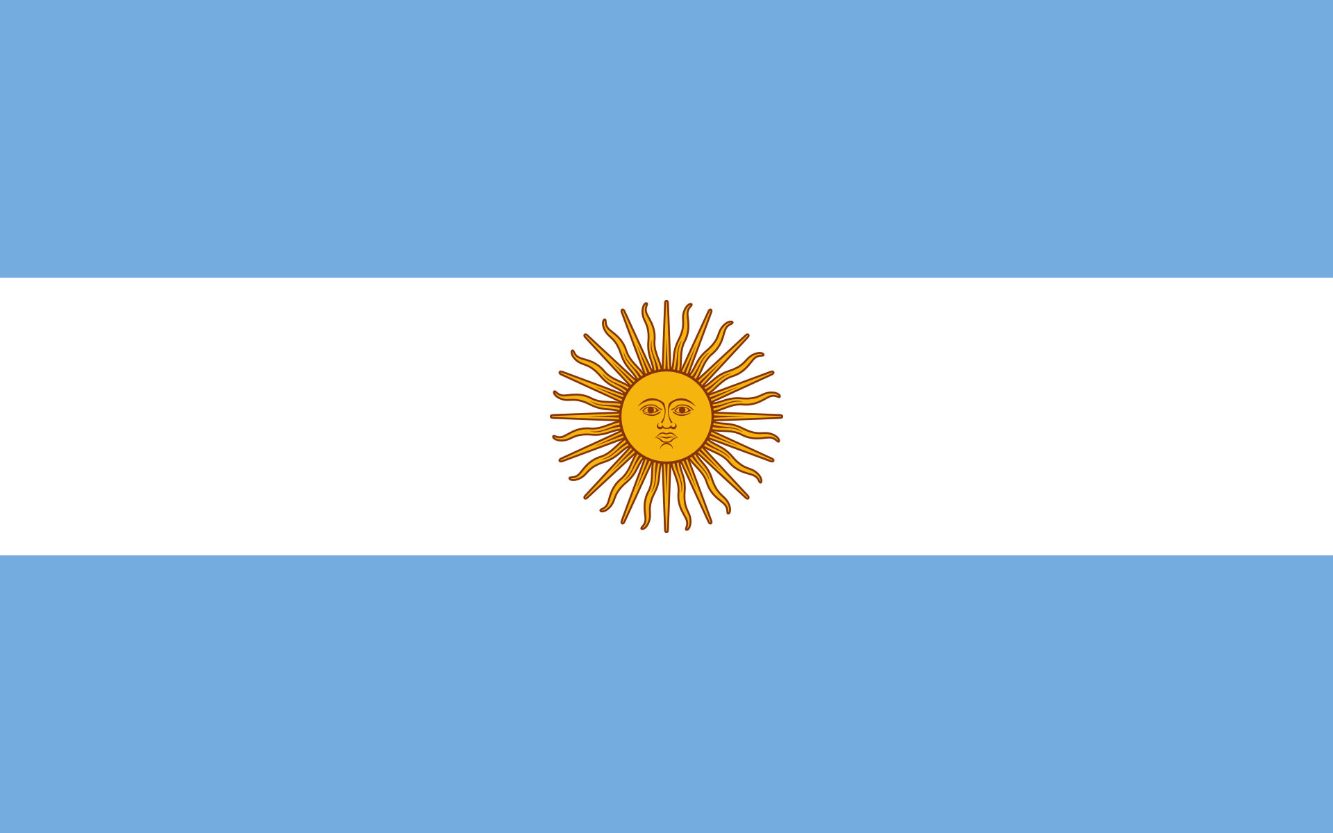 Bandeira da Argentina. Ilustração: acervo Futbox